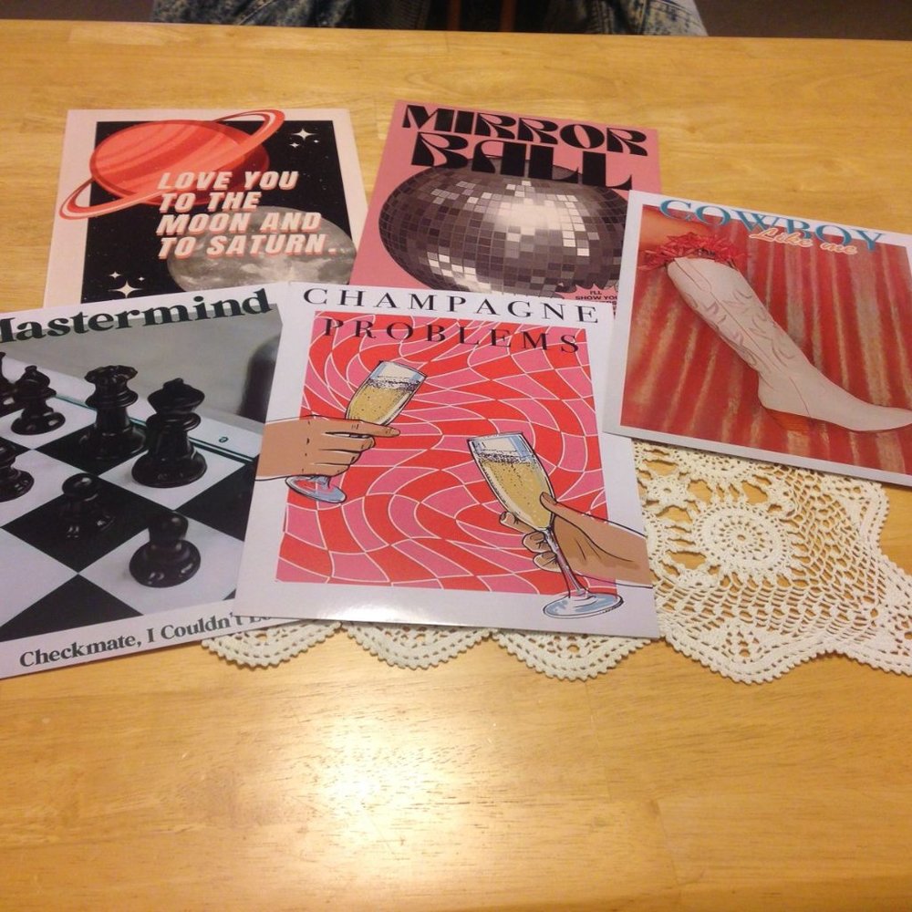 Colorful, fun prints - Taylor Swift Titles